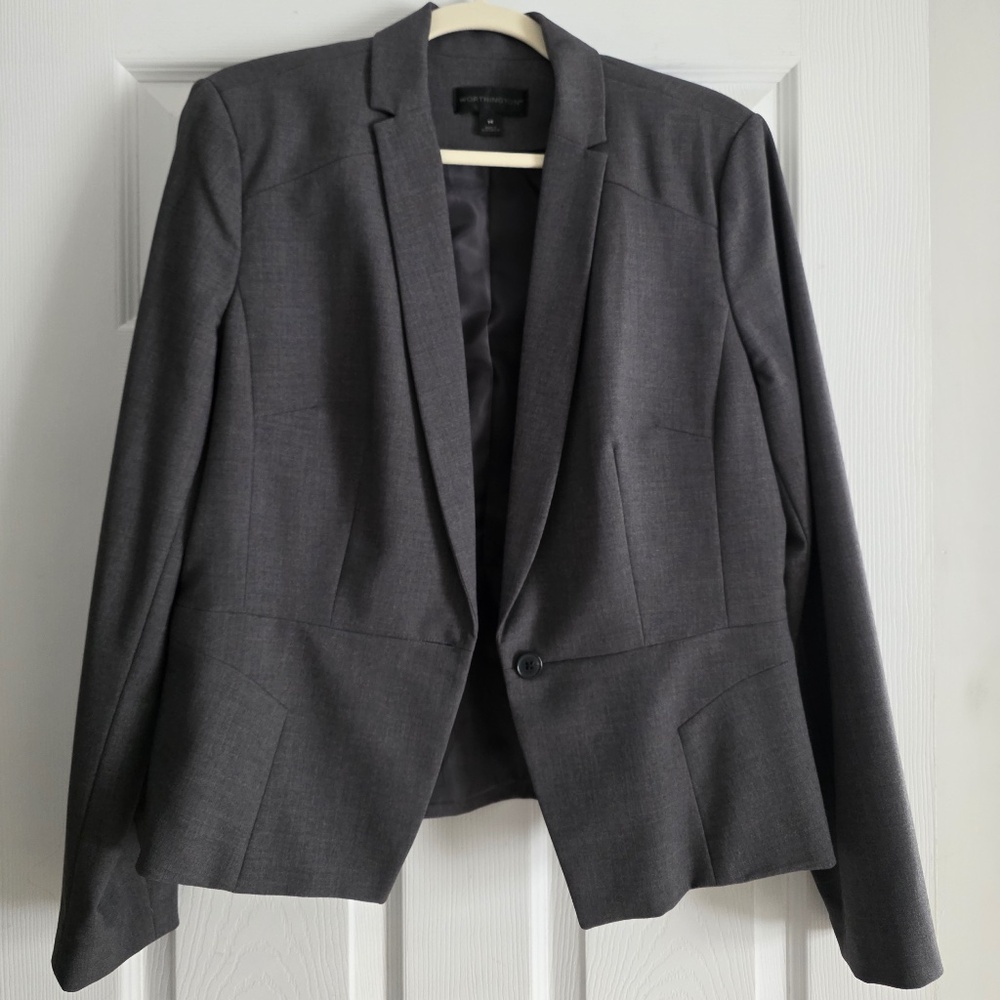 Grey Blazer Size 14